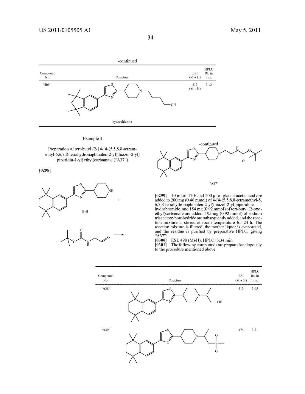 THIAZOLYL PIPERIDINE DERIVATIVES - diagram, schematic, and image 35