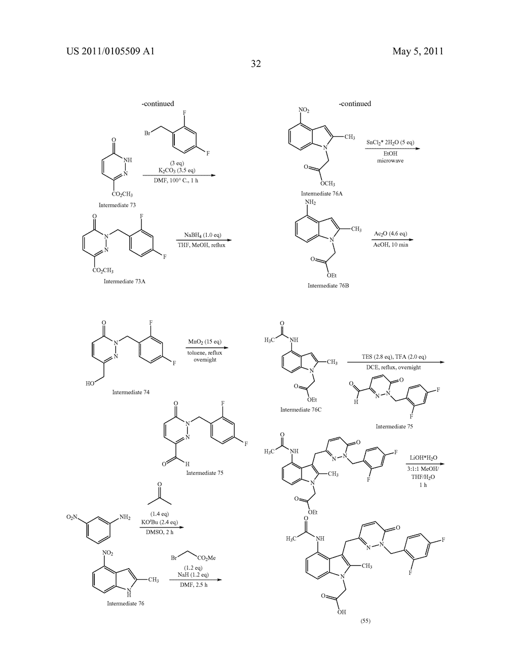 INDOLE BASED RECEPTOR CRTH2 ANTAGONISTS - diagram, schematic, and image 33