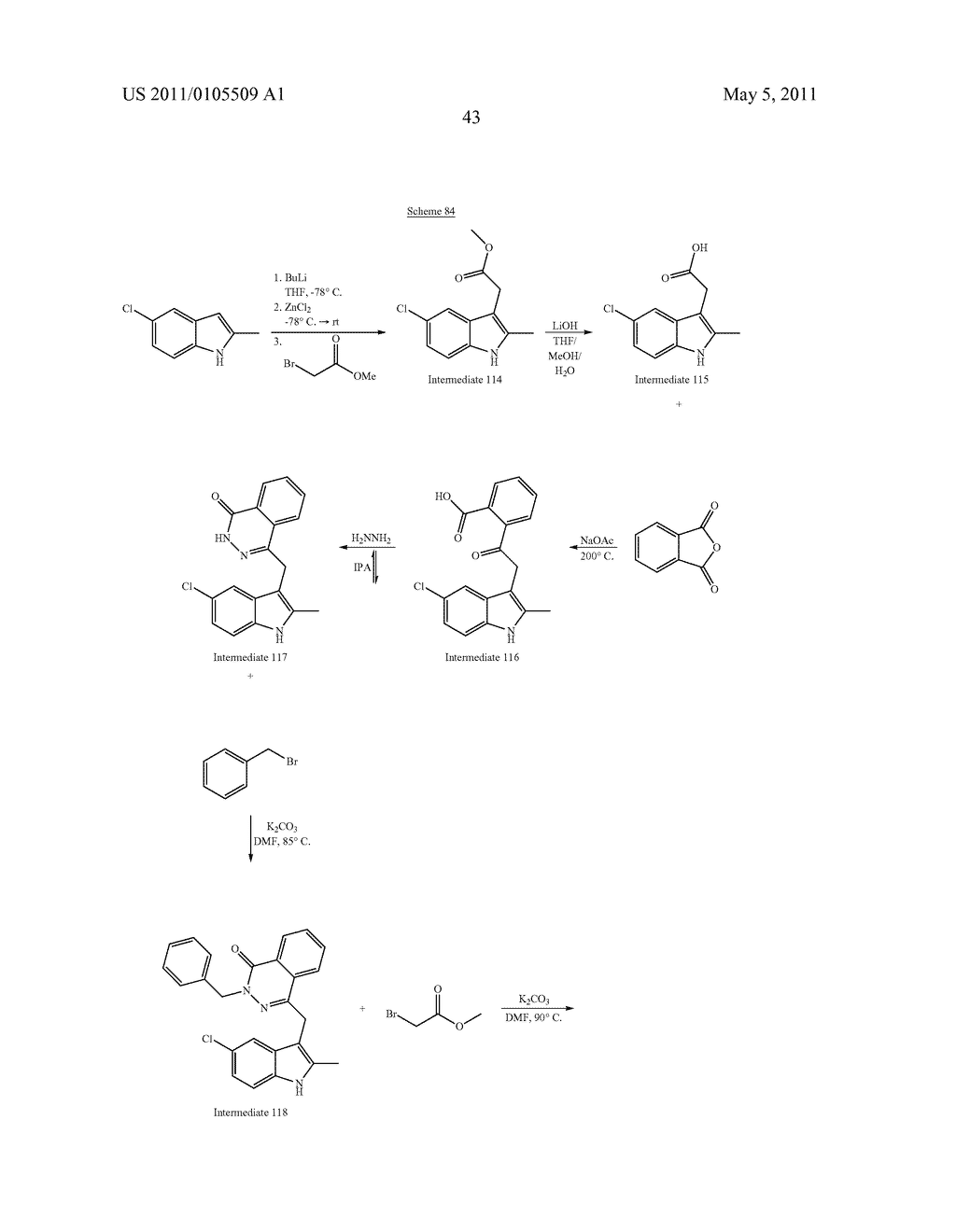 INDOLE BASED RECEPTOR CRTH2 ANTAGONISTS - diagram, schematic, and image 44