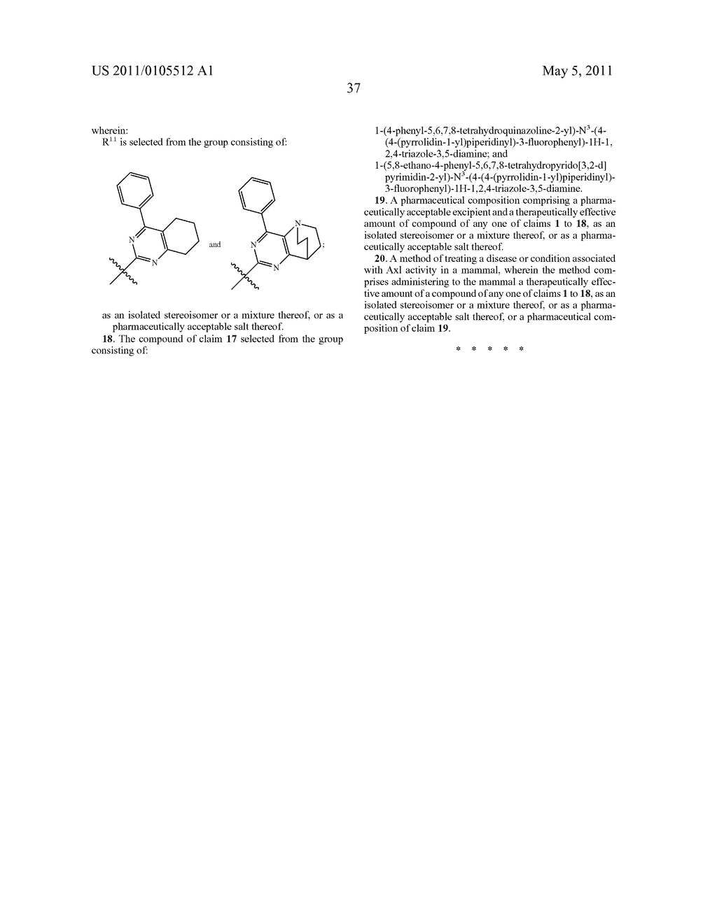 BRIDGED BICYCLIC HETEROARYL SUBSTITUTED TRIAZOLES USEFUL AS AXL INHIBITORS - diagram, schematic, and image 38