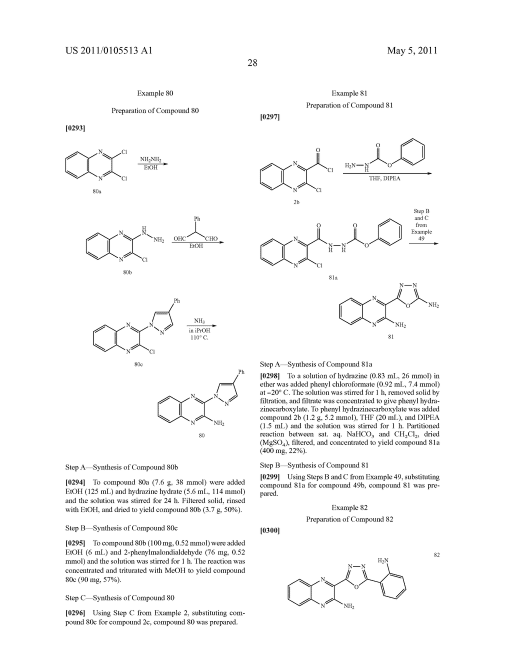 AMINO-QUINOXALINE AND AMINO-QUINOLINE COMPOUNDS FOR USE AS ADENOSINE A2a RECEPTOR ANTAGONISTS - diagram, schematic, and image 29