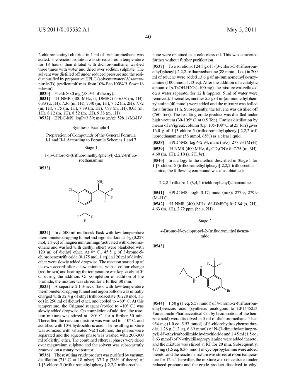 Haloalkyl-substituted amides as insecticides and acaricides - diagram, schematic, and image 41