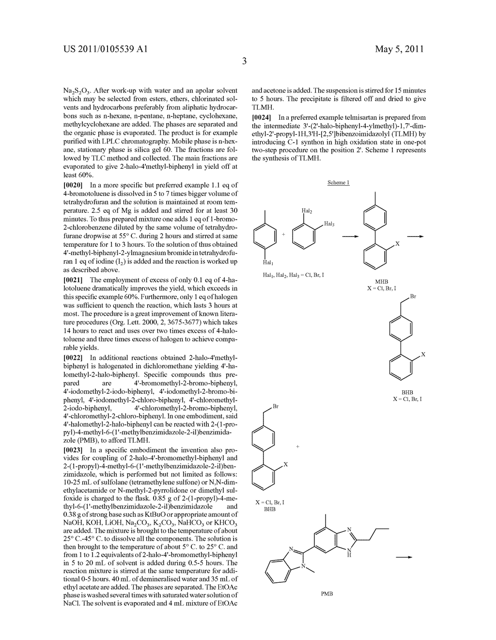 2'-HALOBIPHENYL-4-YL INTERMEDIATES IN THE SYNTHESIS OF ANGIOTENSIN II ANTAGONISTS - diagram, schematic, and image 04