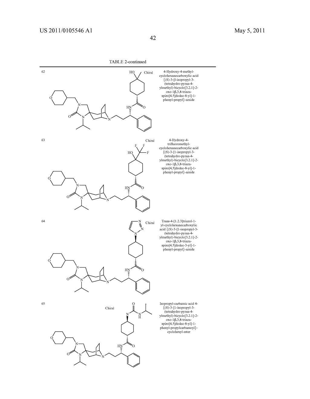 SPIROTROPANE COMPOUNDS - diagram, schematic, and image 43