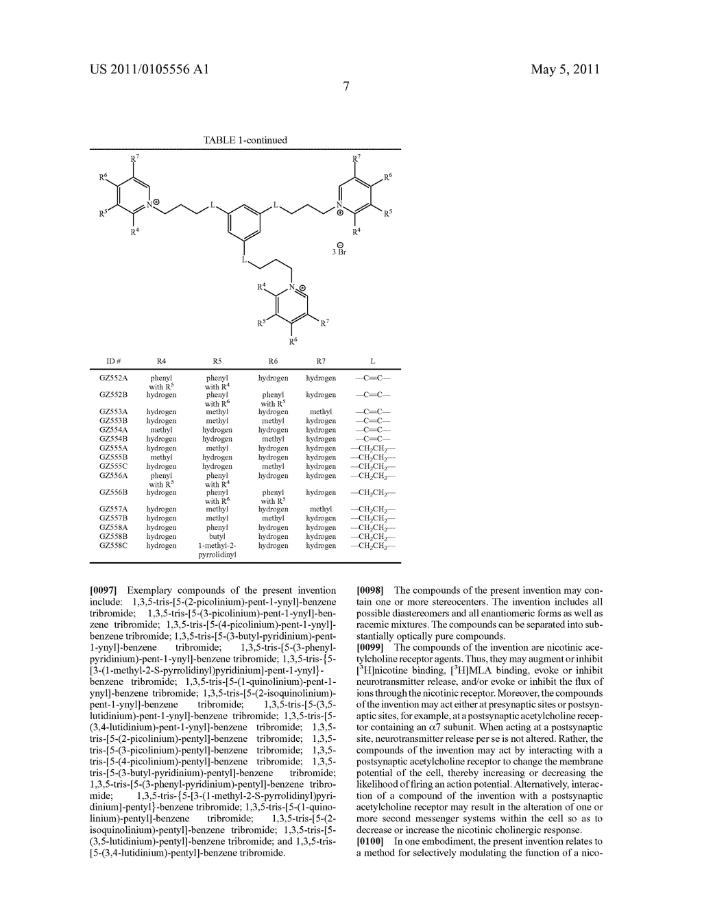 TRIS-QUARTERNARY AMMONIUM SALTS AND METHODS FOR MODULATING NEURONAL NICOTINIC ACETYLCHOLINE RECEPTORS - diagram, schematic, and image 12