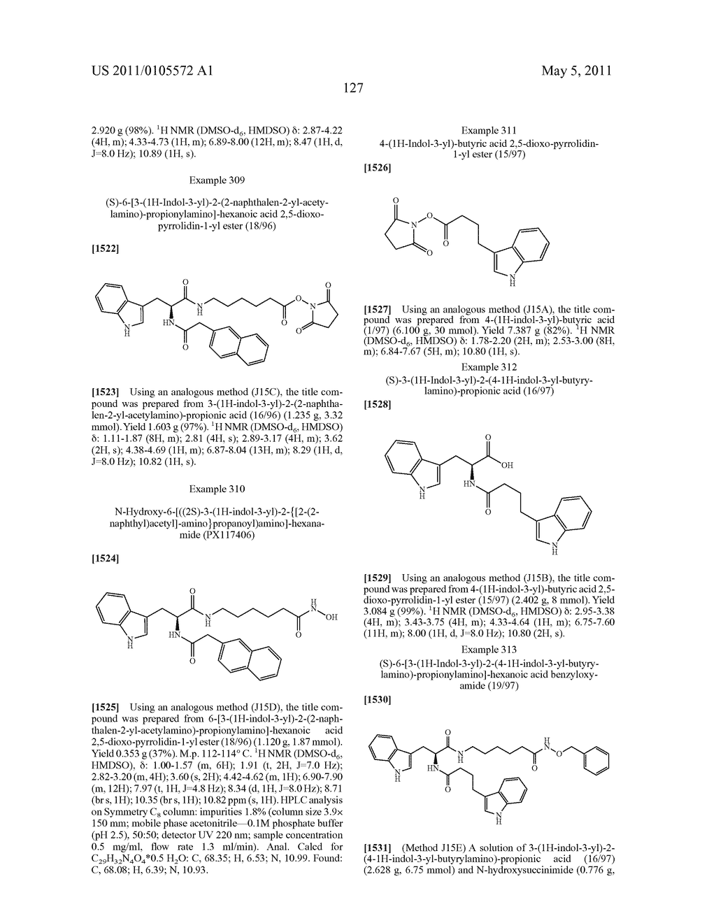 CARBAMIC ACID COMPOUNDS COMPRISING AN AMIDE LINKAGE AS HDAC INHIBITORS - diagram, schematic, and image 128