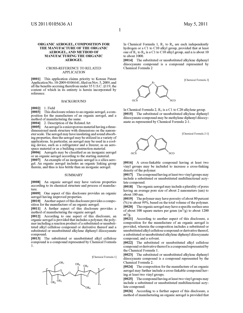 ORGANIC AEROGEL, COMPOSITION FOR THE MANUFACTURE OF THE ORGANIC AEROGEL, AND METHOD OF MANUFACTURING THE ORGANIC AEROGEL - diagram, schematic, and image 09