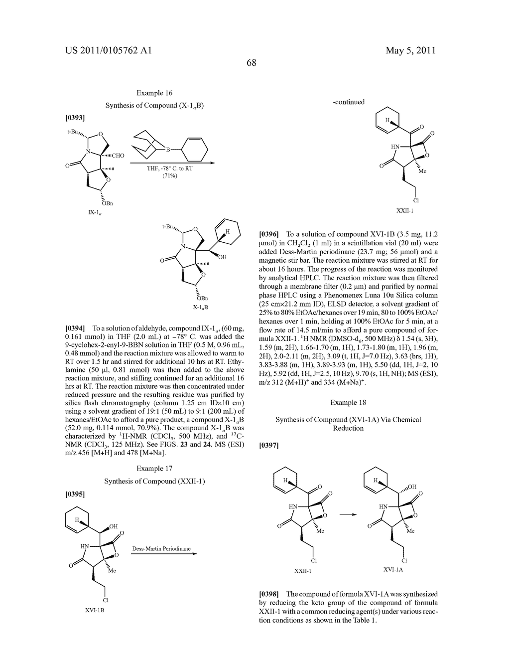 TOTAL SYNTHESIS OF SALINOSPORAMIDE A AND ANALOGS THEREOF - diagram, schematic, and image 133