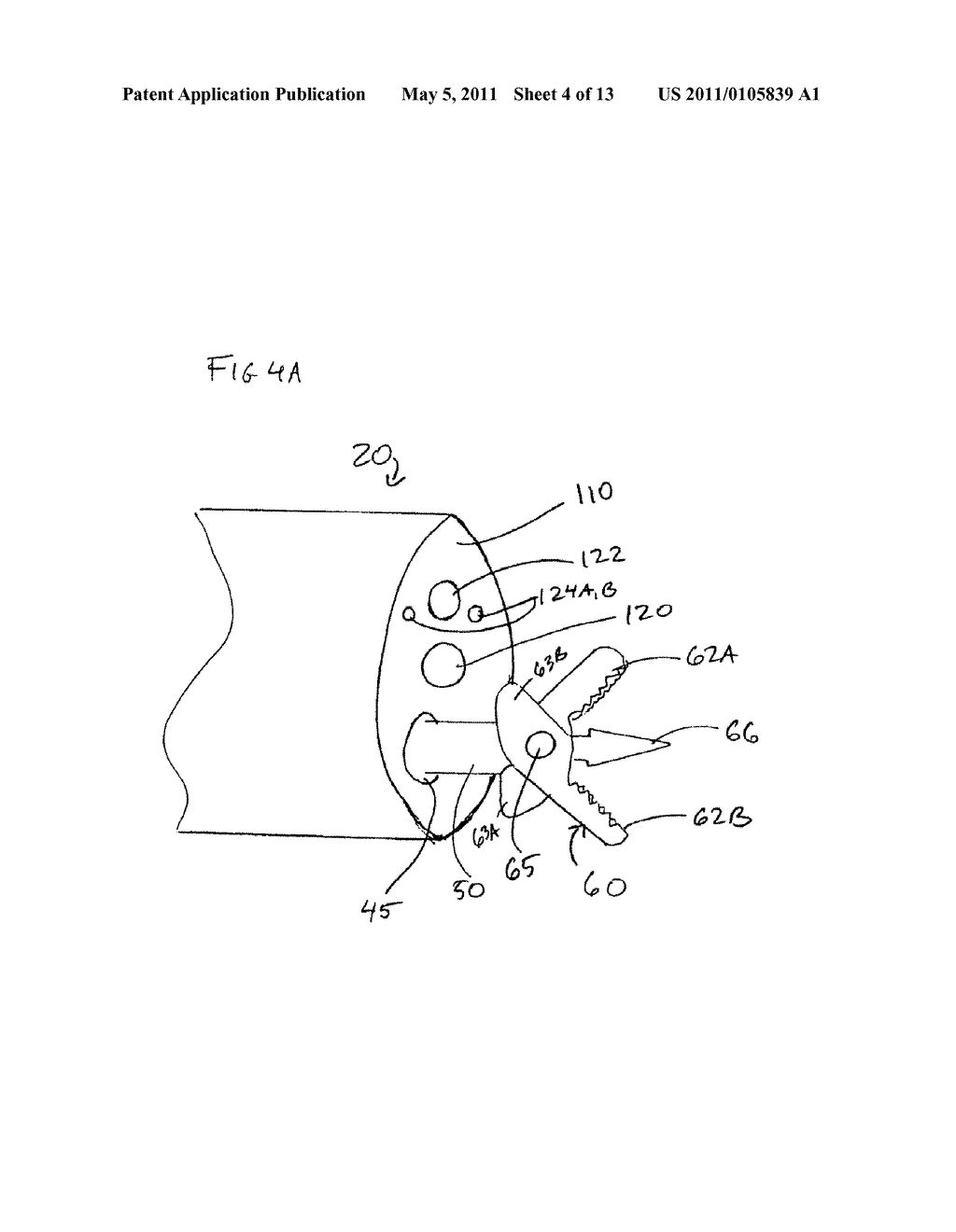 ENDOSCOPIC APPARATUS WITH INTEGRATED MULTIPLE BIOPSY DEVICE - diagram, schematic, and image 05