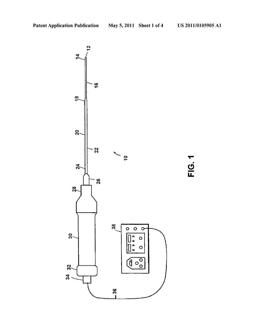 ULTRASONIC DEVICES AND METHODS TO DIAGNOSE PAIN GENERATORS - diagram, schematic, and image 02