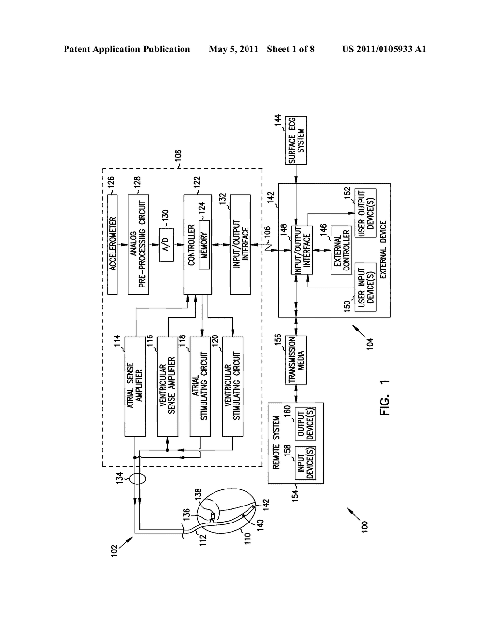 APPARATUS AND METHOD FOR OUTPUTTING HEART SOUNDS - diagram, schematic, and image 02