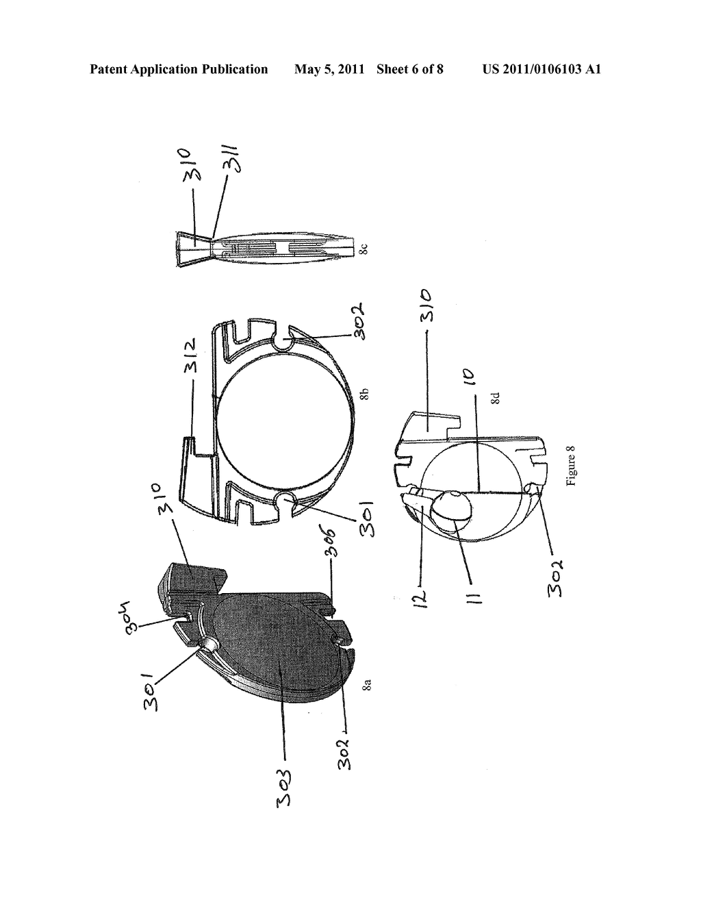 HAIR REMOVAL APPARATUS AND CLIP - diagram, schematic, and image 07