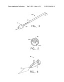 SNARED SUTURE TRIMMER diagram and image