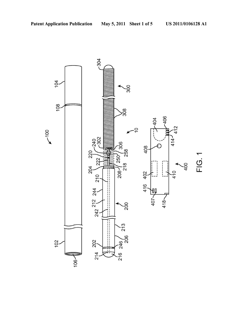 DELIVERY WIRE ASSEMBLY FOR OCCLUSIVE DEVICE DELIVERY SYSTEM - diagram, schematic, and image 02