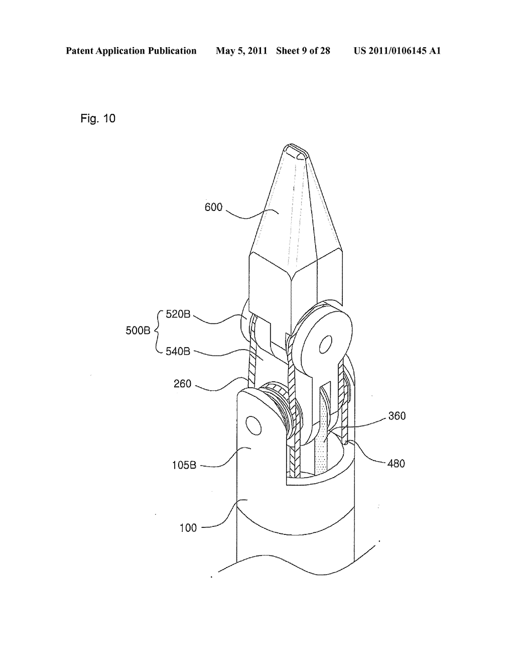 TOOL FOR MINIMALLY INVASIVE SURGERY - diagram, schematic, and image 10