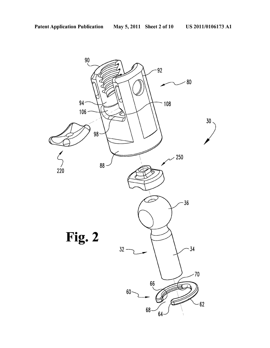 Anchor Assembly With Directionally Controlled Saddle Adjustment And Transversely Adjustable Receiver - diagram, schematic, and image 03