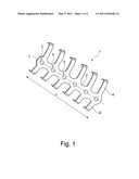 DEVICE FOR OSTEOSYNTHESIS AND FOR IMMOBILIZATION AND STABILISATION OF TUBULAR BONES diagram and image