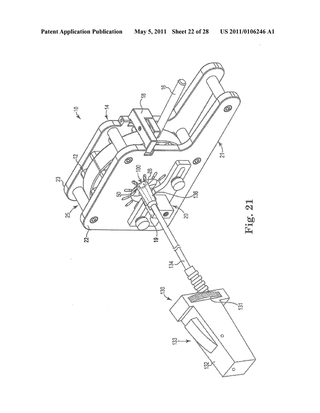 TRANSAPICAL DELIVERY DEVICE AND METHOD OF USE - diagram, schematic, and image 23