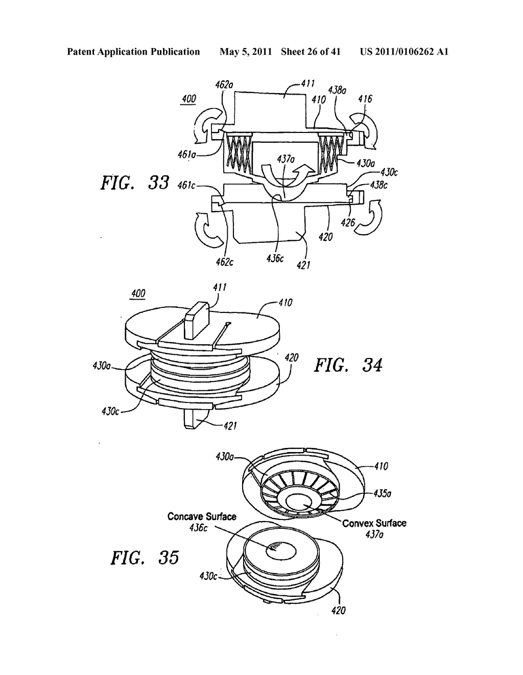 Prosthetic intervertebral discs having substantially rigid end plates and fibers between those end plates - diagram, schematic, and image 27