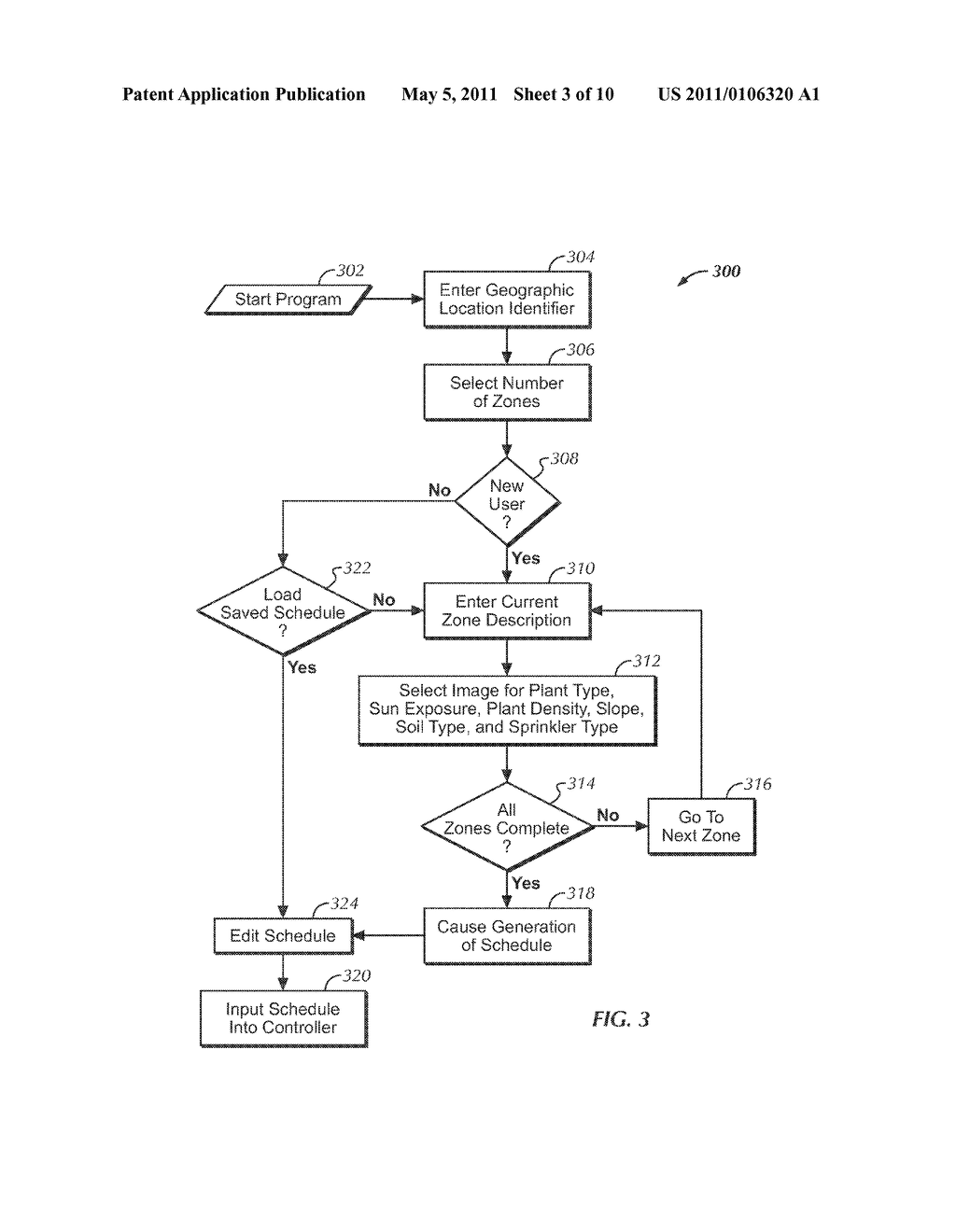 METHOD AND APPARATUS FOR GENERATING AN IRRIGATION SCHEDULE - diagram, schematic, and image 04