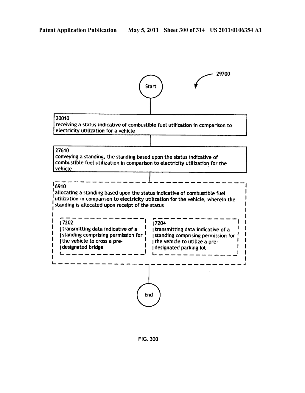 Awarding standings to a vehicle based upon one or more fuel utilization characteristics - diagram, schematic, and image 301