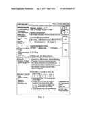 Method for tagging documents and communications with filing and billing information diagram and image