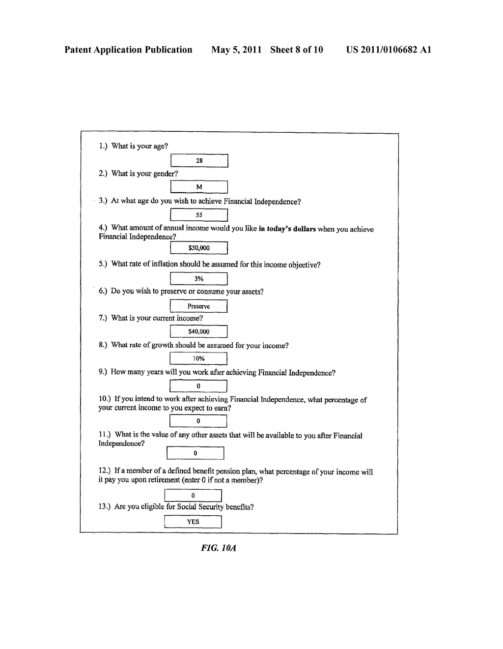 Systems and Methods for Generating a Metric of Financial Status Relative to a Financial Goal - diagram, schematic, and image 09