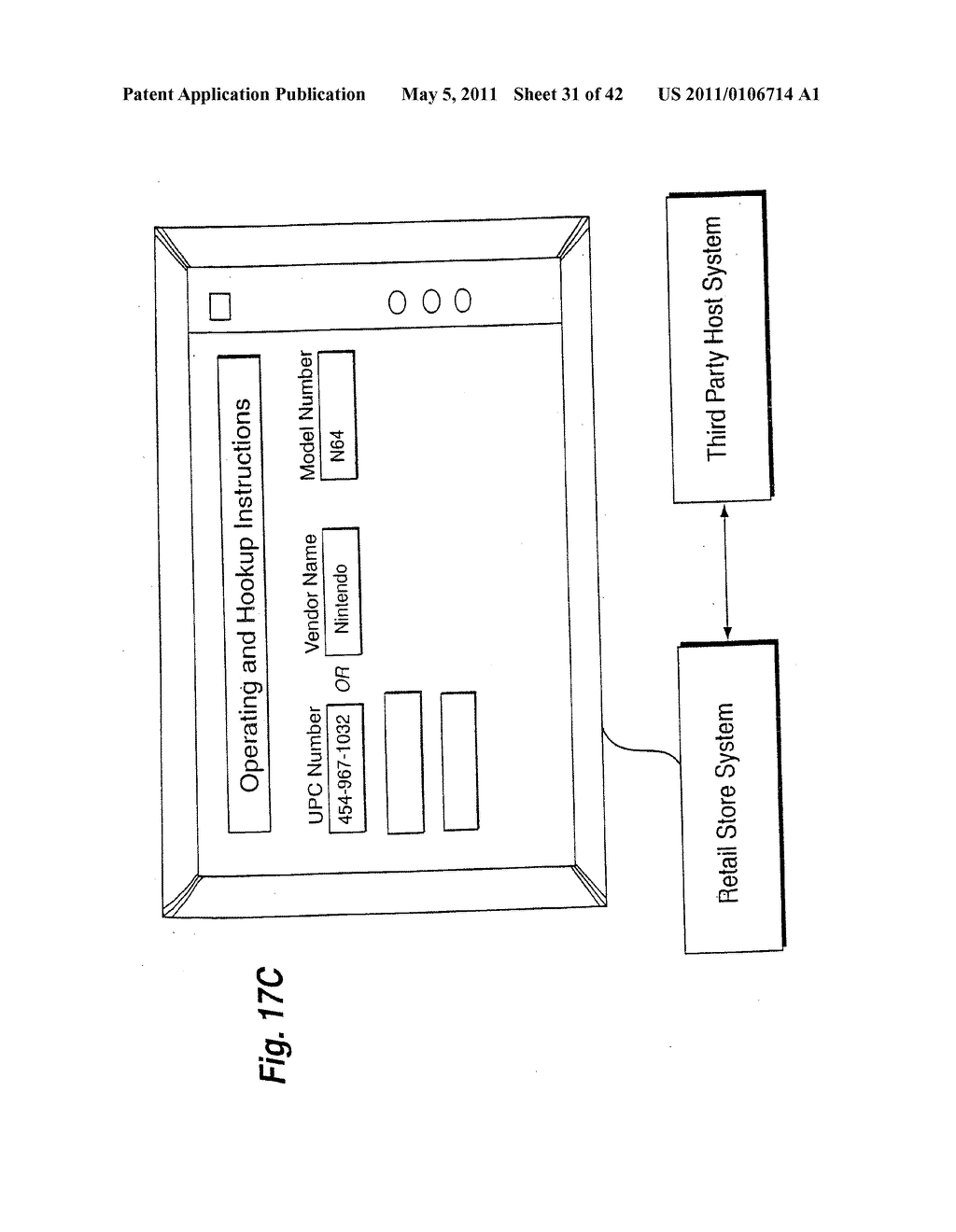 Method and apparatus for verifying product sale transactions and processing product returns - diagram, schematic, and image 32