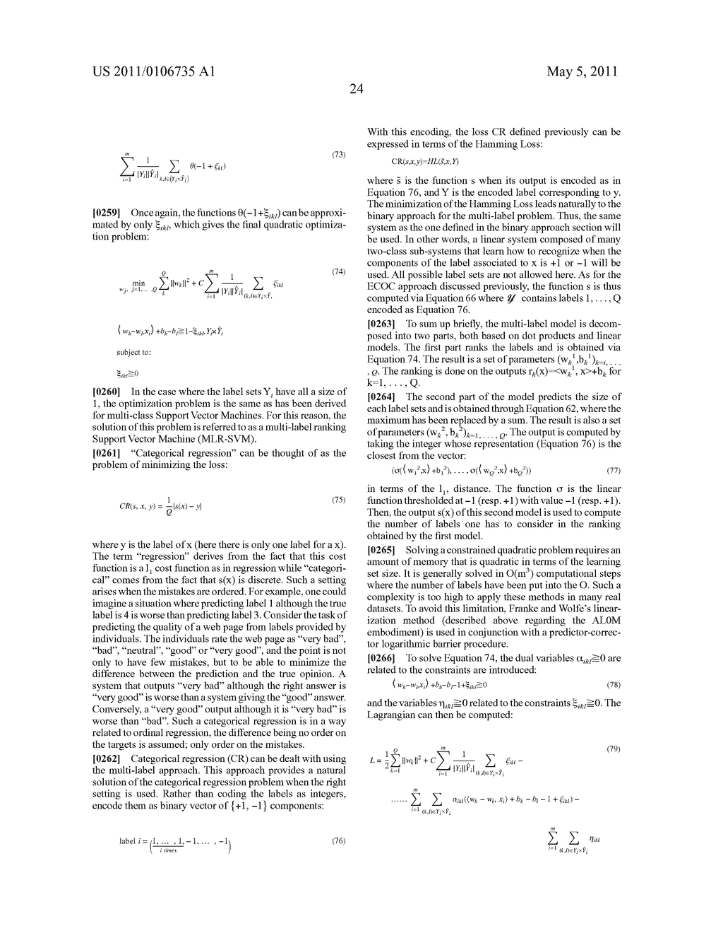 RECURSIVE FEATURE ELIMINATION METHOD USING SUPPORT VECTOR MACHINES - diagram, schematic, and image 50