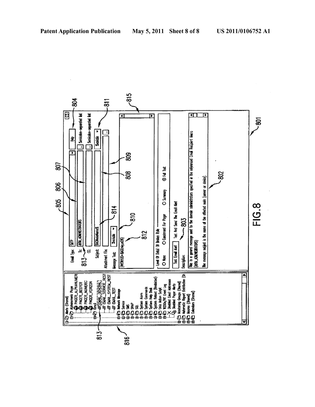 System and method of extensible observation for computer network monitoring - diagram, schematic, and image 09