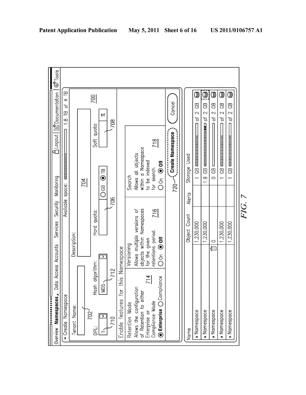 Fixed content storage within a partitioned content platform, with replication - diagram, schematic, and image 07