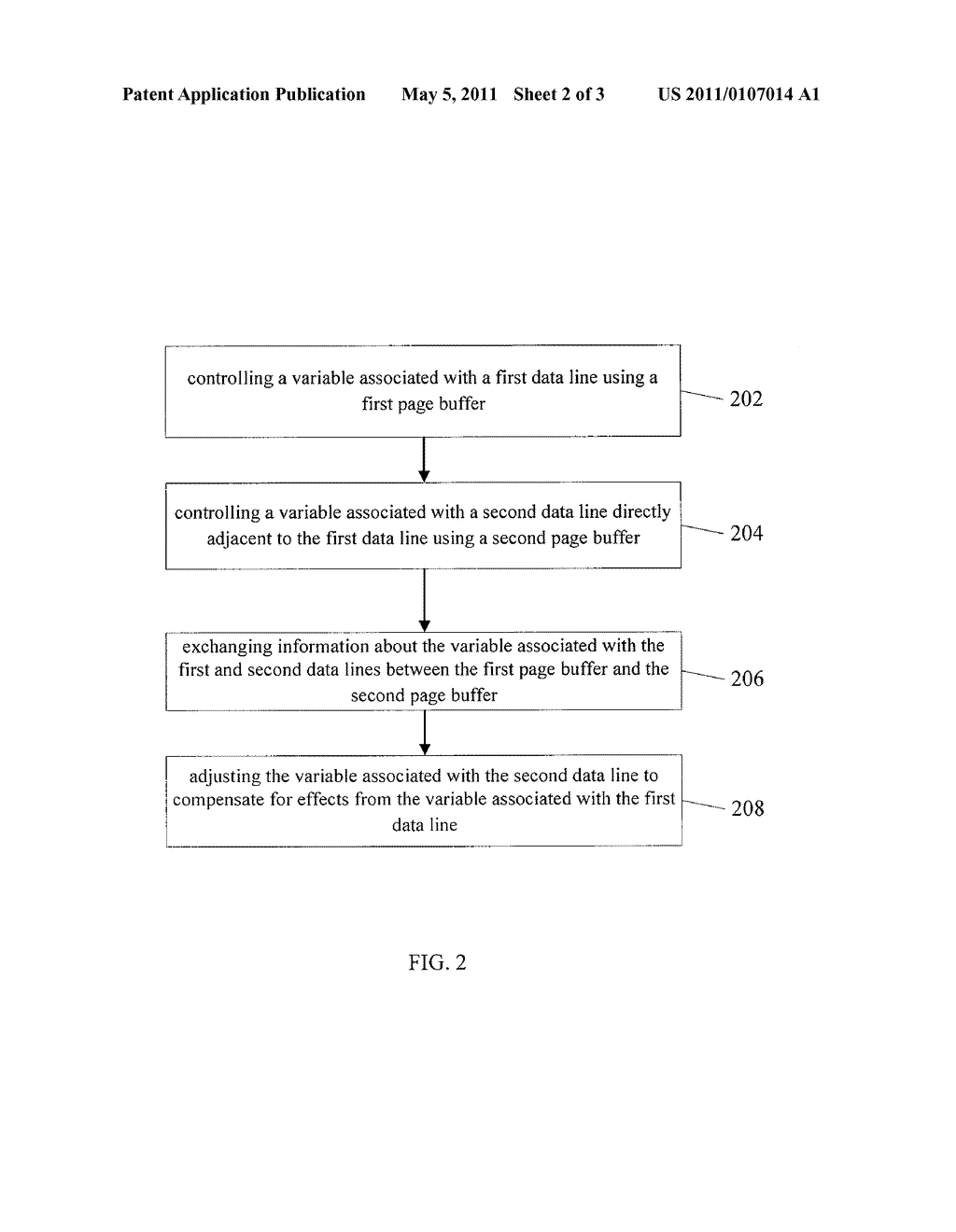 MEMORY DEVICE PAGE BUFFER CONFIGURATION AND METHODS - diagram, schematic, and image 03