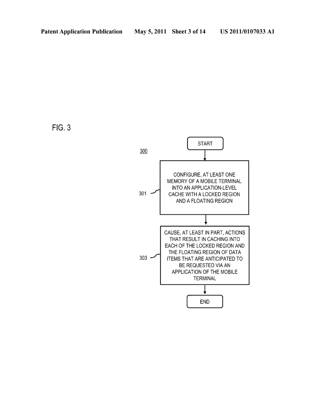 METHOD AND APPARATUS FOR PROVIDING AN APPLICATION-LEVEL CACHE - diagram, schematic, and image 04