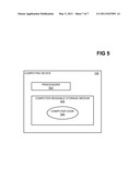 Secure communication between client device and server device diagram and image