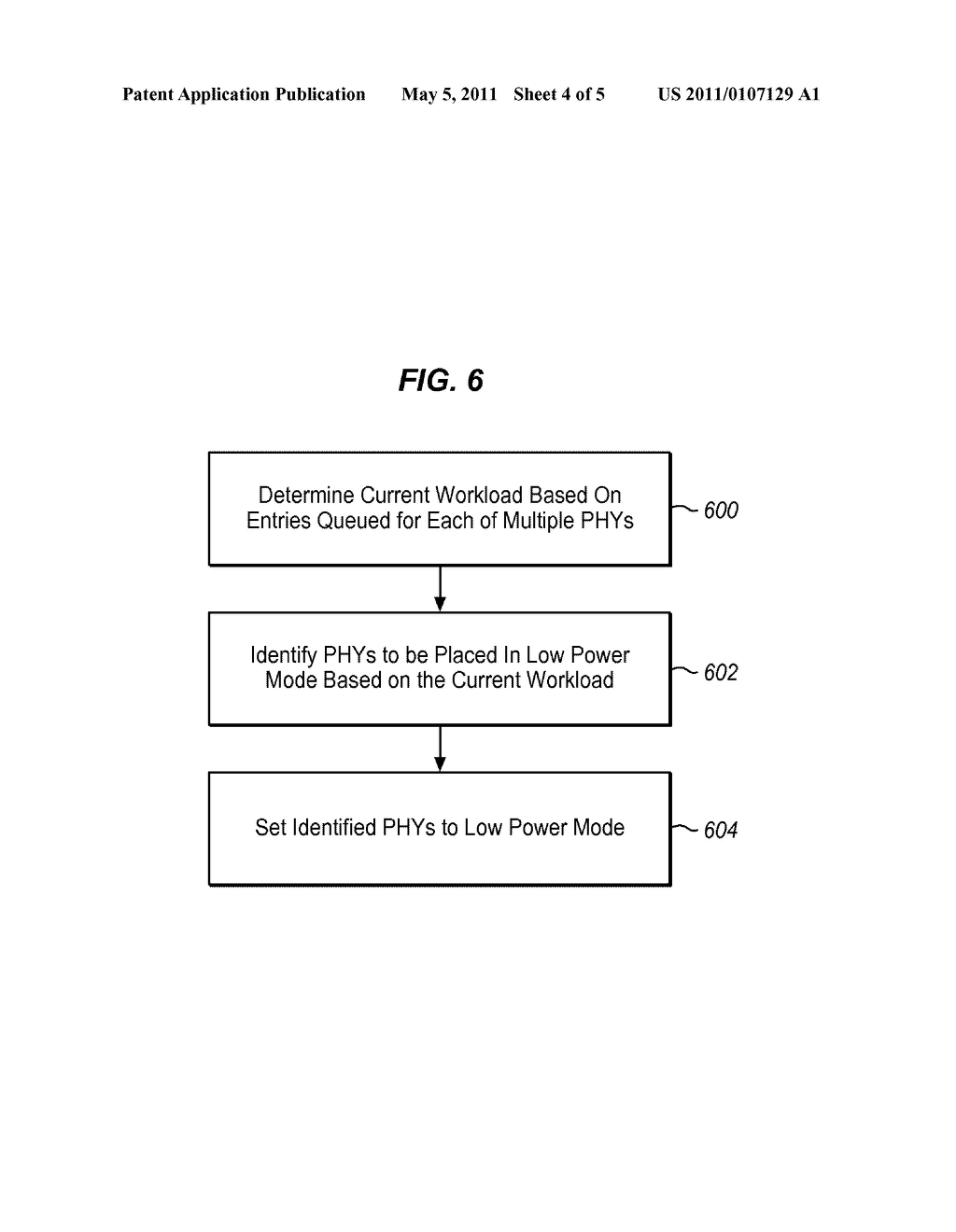 METHODS AND APPARATUS FOR LOAD-BASED POWER MANAGEMENT IN A STORAGE SYSTEM - diagram, schematic, and image 05