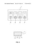 Icon/text interface remote controller diagram and image