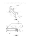 Optical disk drive diagram and image