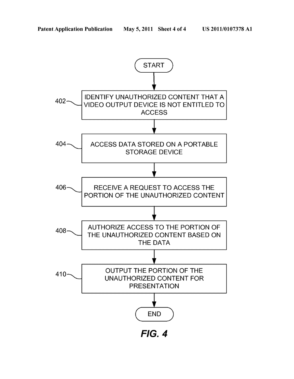 SYSTEMS AND METHODS FOR AUTHORIZING ACCESS TO CONTENT FOR A TELEVISION RECEIVER - diagram, schematic, and image 05