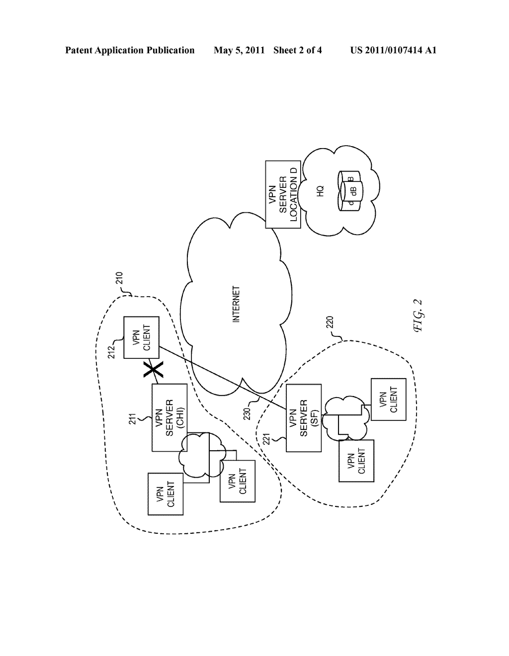 System and Method for Location Assisted Virtual Private Networks - diagram, schematic, and image 03