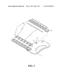 FINGER PROTECTION STRUCTURE FOR GLOVE diagram and image