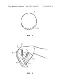 SANITARY FINGER CAP diagram and image