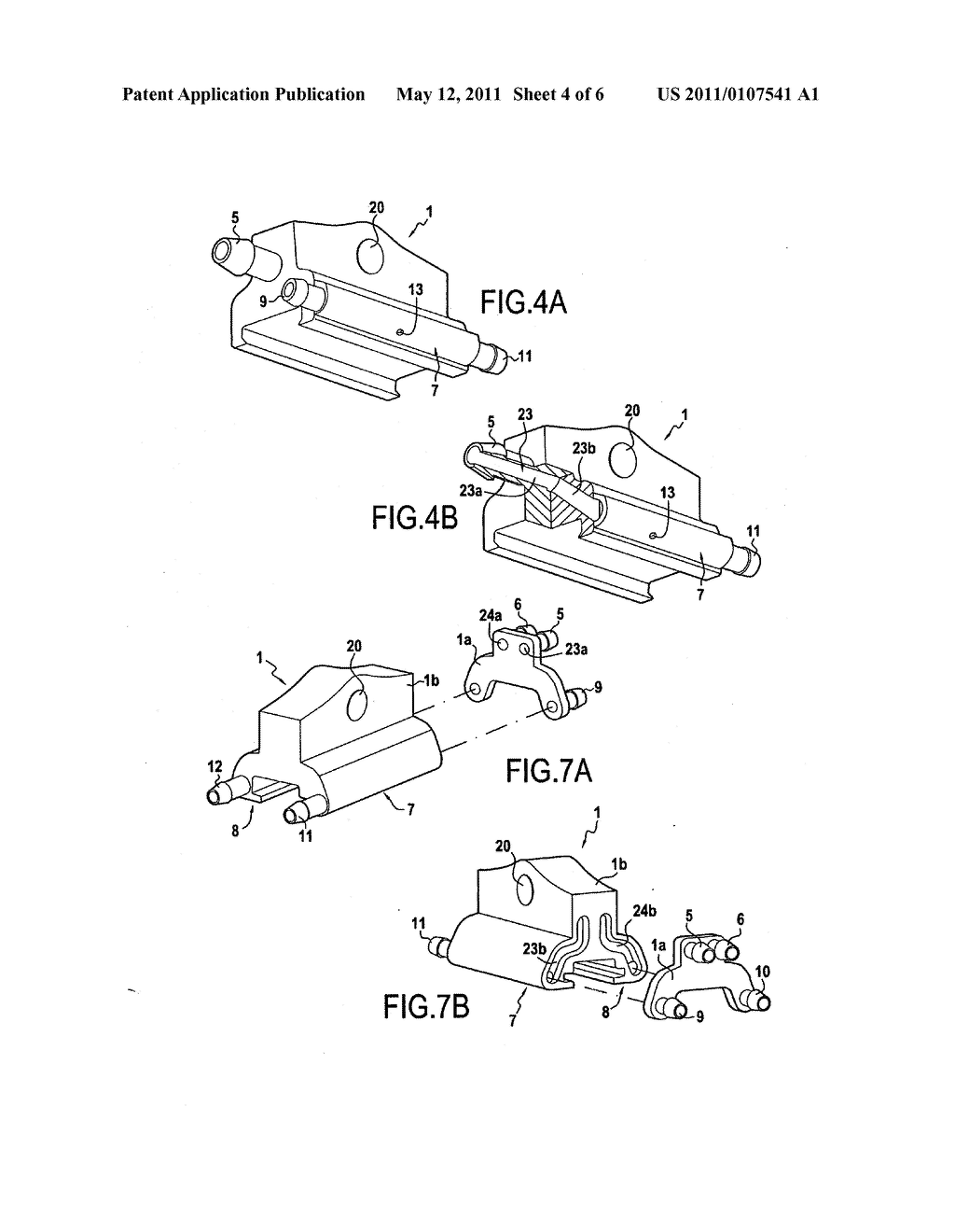 HYDRAULIC CONNECTOR, PARTICULARLY FOR MOTOR VEHICLE WINDSCREEN WIPER SYSTEM - diagram, schematic, and image 05