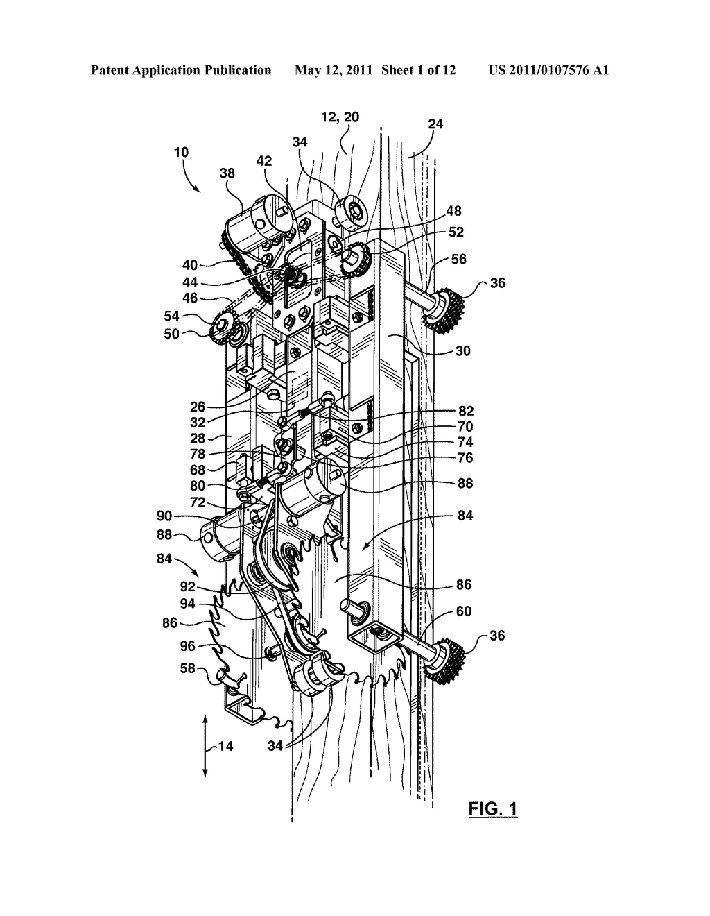 APPARATUS FOR AND METHOD OF ELEVATOR GUIDE POST REFURBISHMENT - diagram, schematic, and image 02