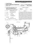 FEEDING DEVICE FOR FEEDING A PIECE OF LINEN TO BE IRONED INTO AN IRONING UNIT, AND IRONING DEVICE PROVIDED WITH SUCH A FEEDING DEVICE diagram and image