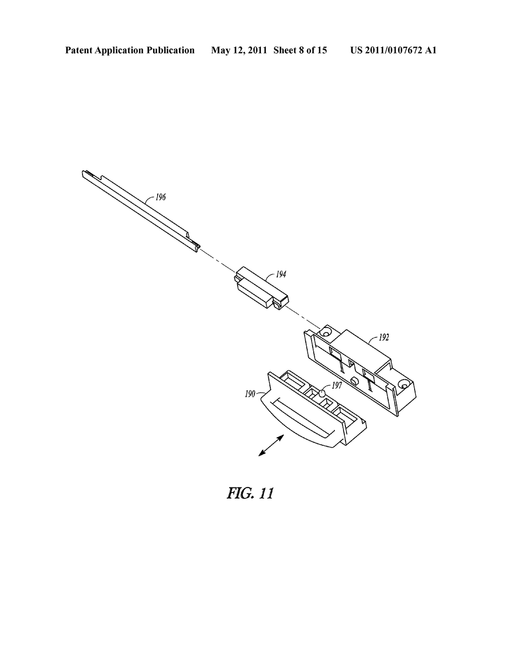 MULTI-POINT LOCK SYSTEM WITH SINGLE POSITION ACTUATION AND RELATED METHODS - diagram, schematic, and image 09