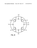 COUNTER ROTATED GAS TURBINE FUEL NOZZLES diagram and image