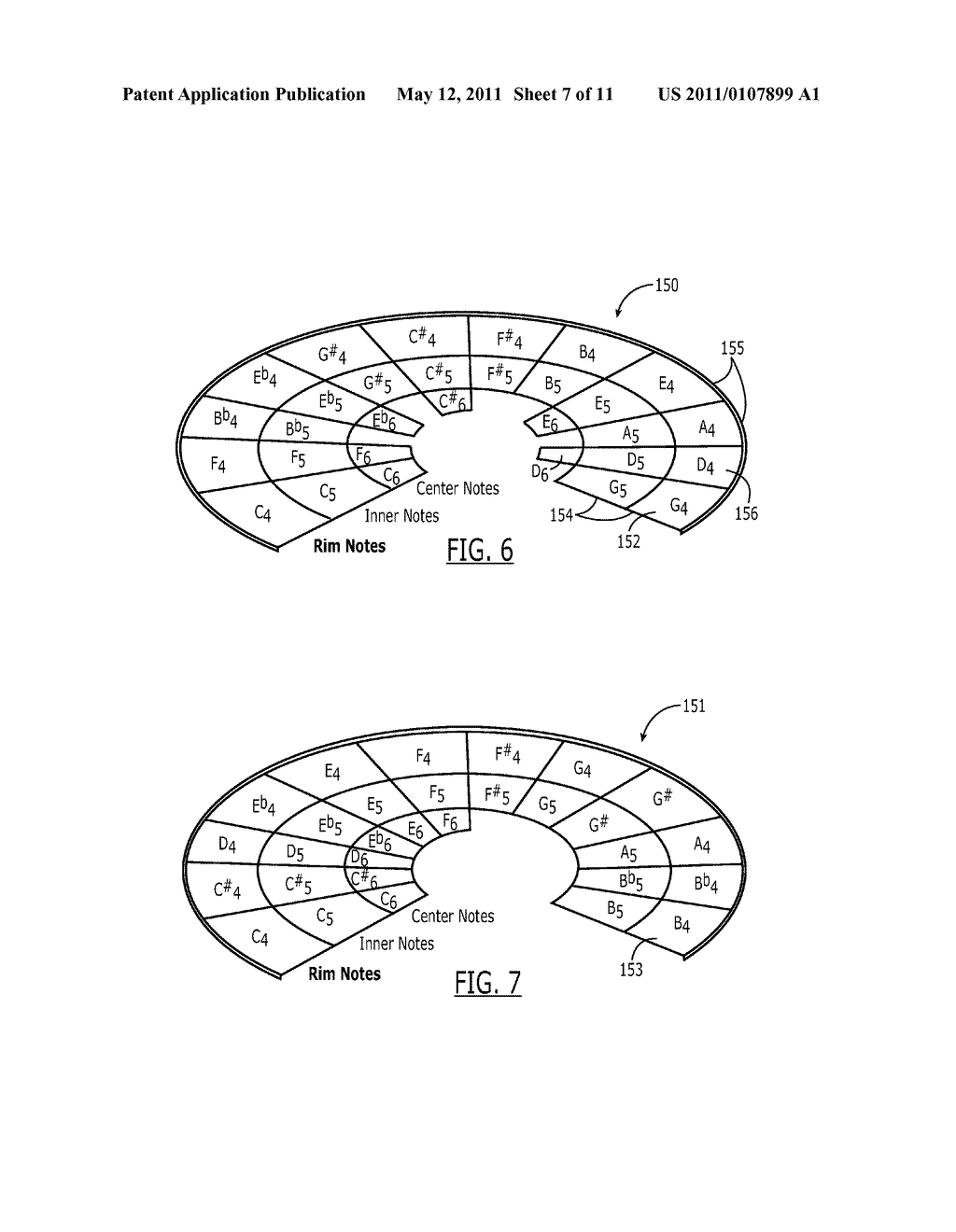 Music Teaching Tool for Steel Pan and Drum Players and Associated Methods - diagram, schematic, and image 08