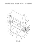 Machine gun spent brass catch device diagram and image