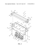 Machine gun spent brass catch device diagram and image