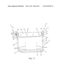 Machine gun spent brass catch device diagram and image